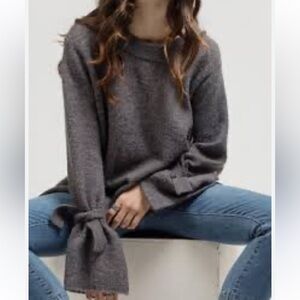 Zara Tie-Cuff Sweater